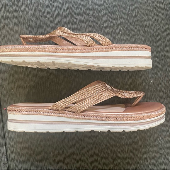 Fashion Focus rose gold sandals size 6 - Picture 4 of 5